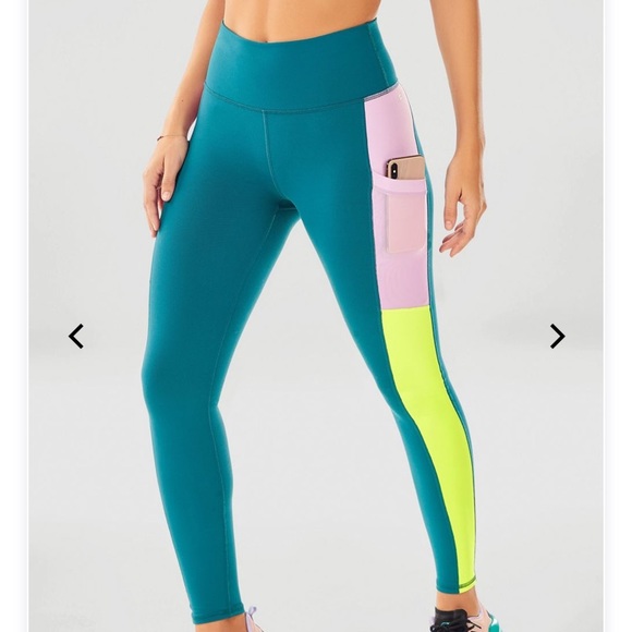 Fabletics Pants - NWT FABLETICS Mila High Waist Mesh Pocket Legging